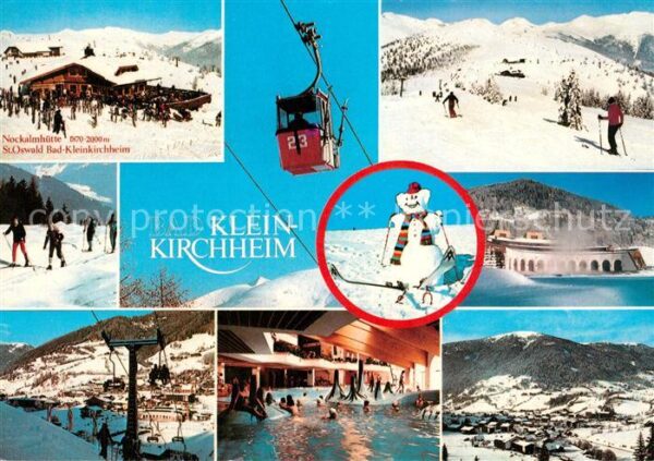 Kleinkirchheim Kaernten Nockalmhütte  Sankt Oswald Hallenbad Wi