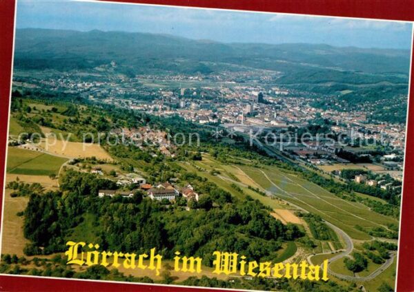 Loerrach Fliegeraufnahme