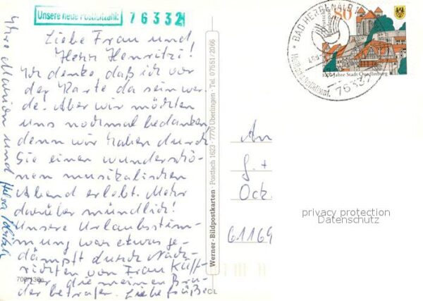 Bad Herrenalb Schwimmbad Kirche Park Brunnen Stadtans – Bild 2