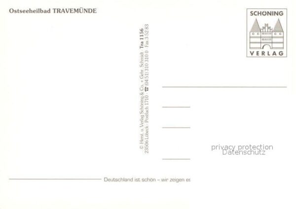 Travemuende Ostseebad Fliegeraufnahme – Bild 2