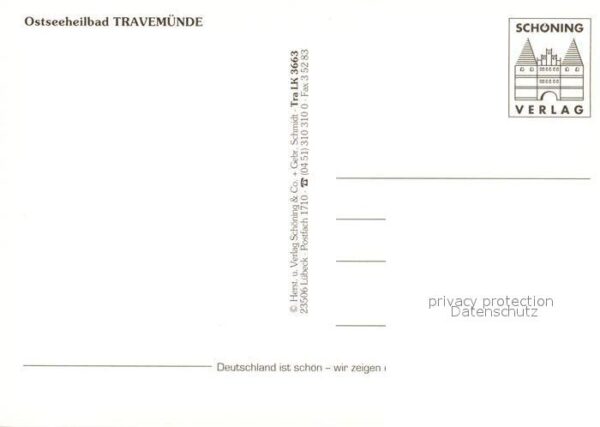 Travemuende Ostseebad Fliegeraufnahme Hafen – Bild 2