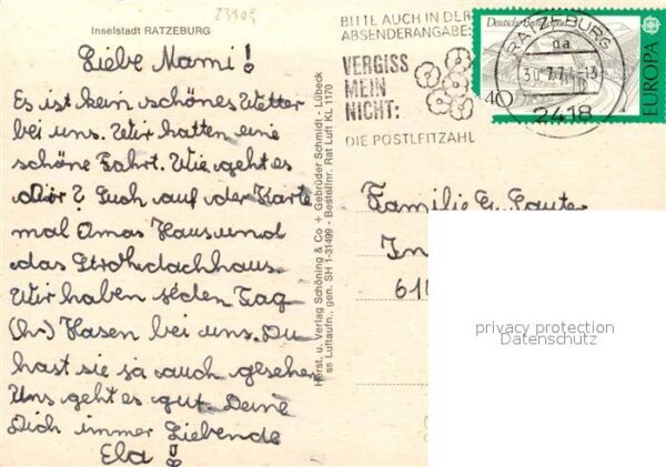 Ratzeburg Fliegeraufnahme – Bild 2