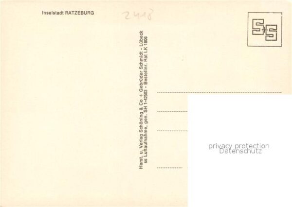 Ratzeburg Fliegeraufnahme – Bild 2