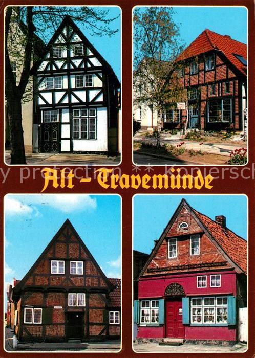 Travemuende Ostseebad Fachwerkhäuser