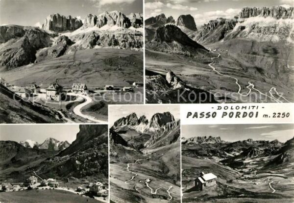 Passo Pordoi Panoramen
