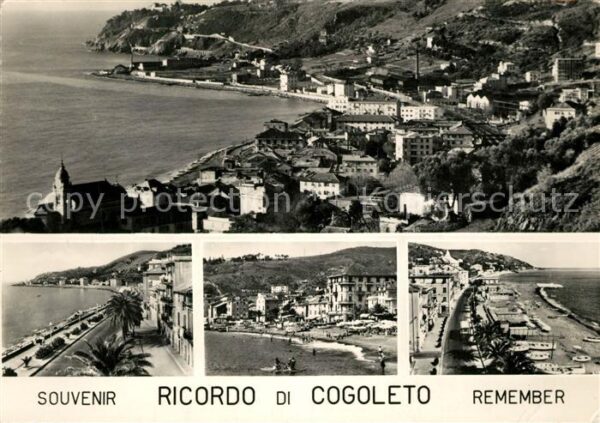 Cogoleto Liguria Ricordo Stadtansichten