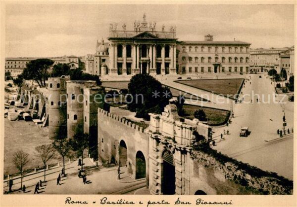 Roma Rom Porta San Giovanni Basilika