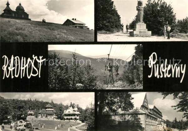 Radhost Pusterny Sessellift Denkmal