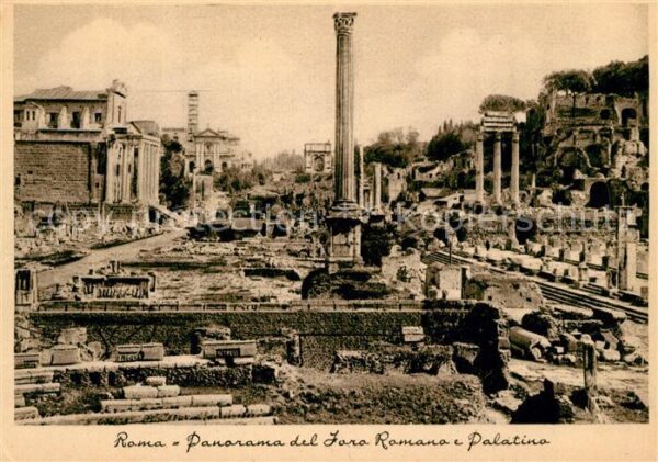 Roma Rom Foro Romana Palatino Säule