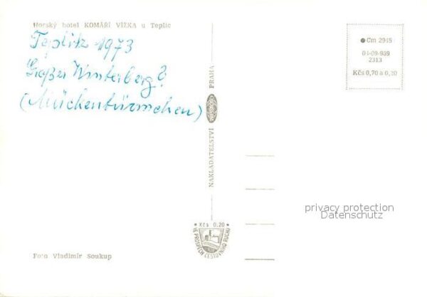 Teplitz-Schoenau Teplice Hotel Komari – Bild 2