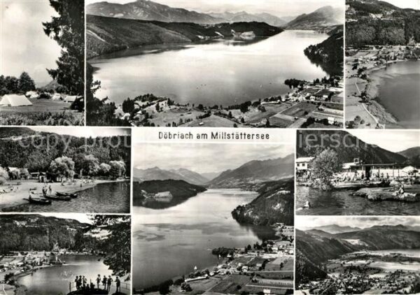Doebriach Millstaettersee Panoramen
