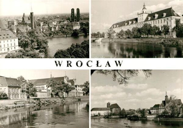 Wroclaw Universität Kirche Panorama