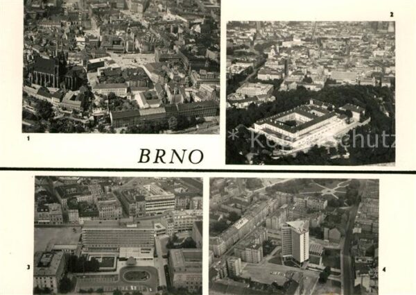 Brno Bruenn Fliegeraufnahme Hotel International Con