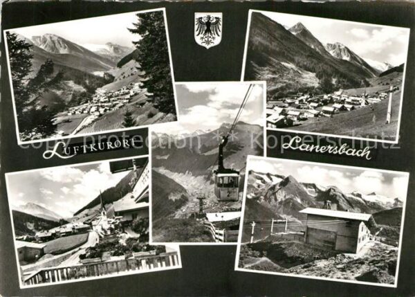 Lanersbach Seilbahn Berghütten Dörfer