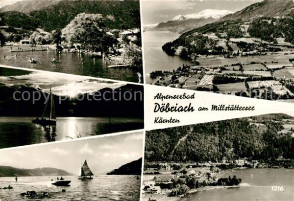 Doebriach Millstaettersee Panoramen