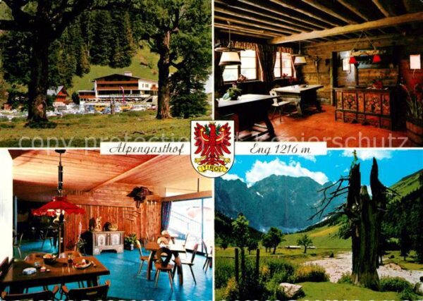 Hinterriss Tirol Alpengasthof Eng