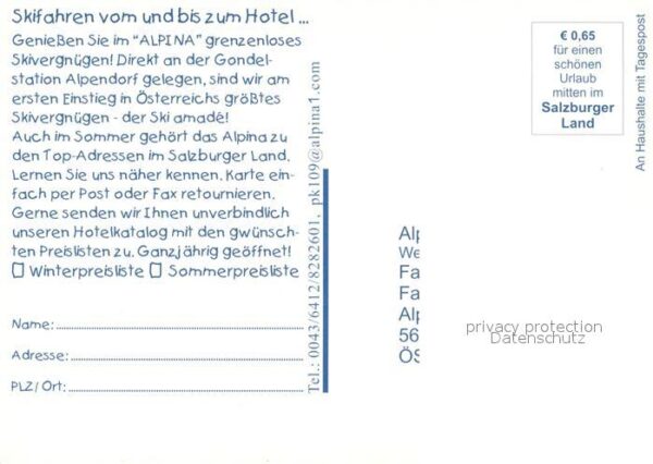 Johann Pongau Salzburg St Hotel Schwarz Winterlandschaft – Bild 2