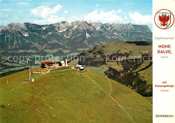 Hohe Salve Gipfelrestaurant Kaisergebirge