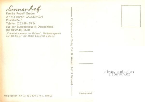 Gallspach Hotel Sonnenhof – Bild 2