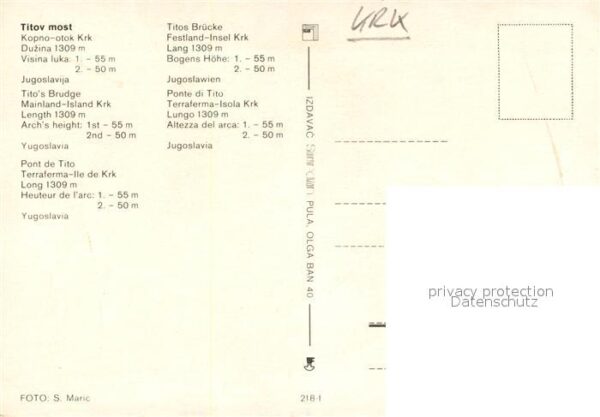 Krk Titos Brücke – Bild 2