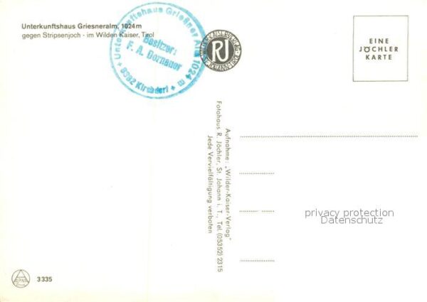 Kirchdorf Tirol Unterkunftshaus Griesneralm Stripsenjoc – Bild 2