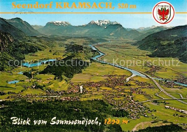 Kramsach Fliegeraufnahme Krummsee Reintalersee I