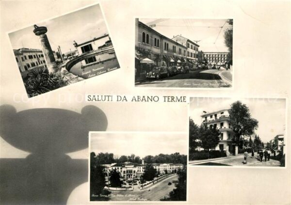 Abano Terme Sorgenti Montironi Via Pietro Via Marin