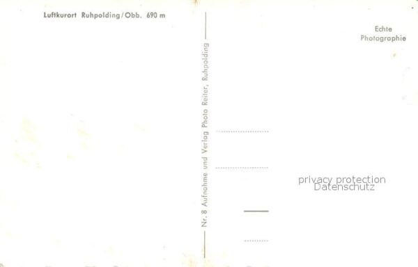 Ruhpolding Gesamtansicht mit Alpenpanorama Kurhaus – Bild 2