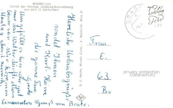 Winsen Luhe Schloss der Herzöge Lüneburg Braunschwe – Bild 2