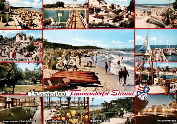 Timmendorfer Strand Seeschlösschen Kurpromenade Platz Kurpa