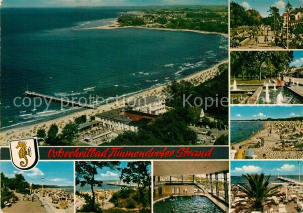 Timmendorfer Strand Ostseeheilbad Promenade Strand Hallenba