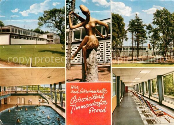 Timmendorfer Strand Kur und Schwimmhalle Skulptur Ostseehei