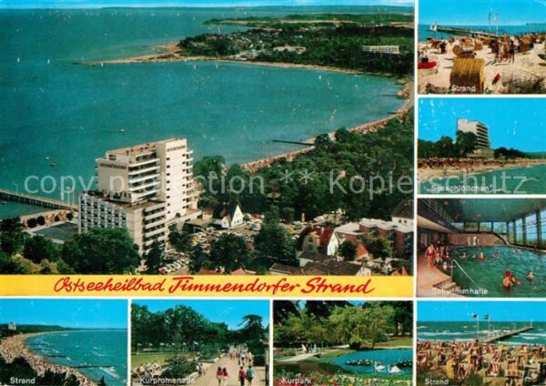 Timmendorfer Strand Strand Kurpromenade Kurpark Hallenbad S