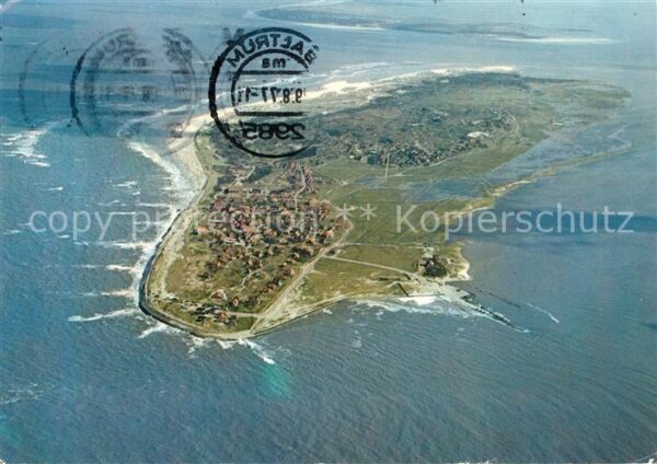 Baltrum Nordseebad Fliegeraufnahme