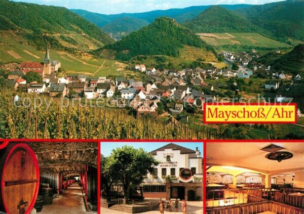 Mayschoss Panorama Ahrtal Winzergenossenschaft We