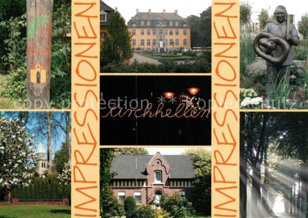Kirchhellen Bottrop Impressionen der Stadt Schloss Denkmal