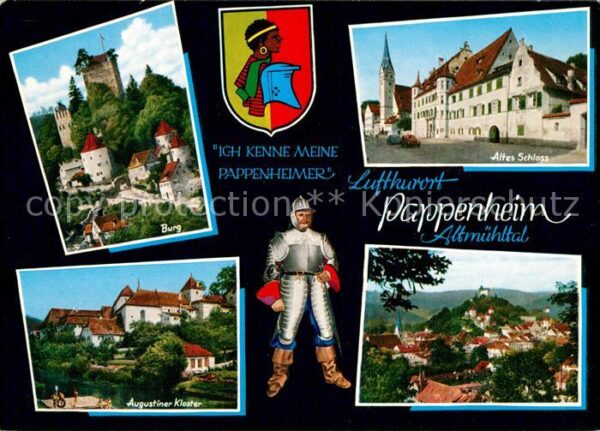Pappenheim Mittelfranken Burg Altes Schloss Augustiner Kloster S
