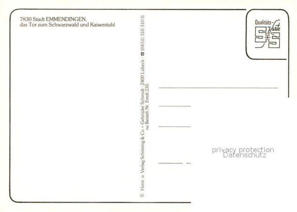Emmendingen Tor zu Schwarzwald und Kaiserstuhl Flie – Bild 2