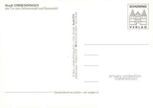 Emmendingen Marktplatz Innenstadt Tor zu Schwarzwal – Bild 2