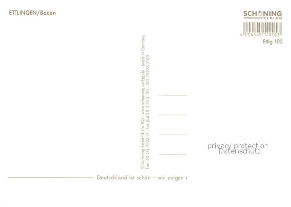 Ettlingen Strassencafe Innenstadt Brunnenfigur Pa – Bild 2