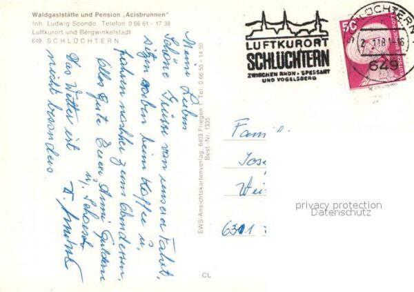 Schluechtern Waldgaststätte Pension Acisbrunnen – Bild 2