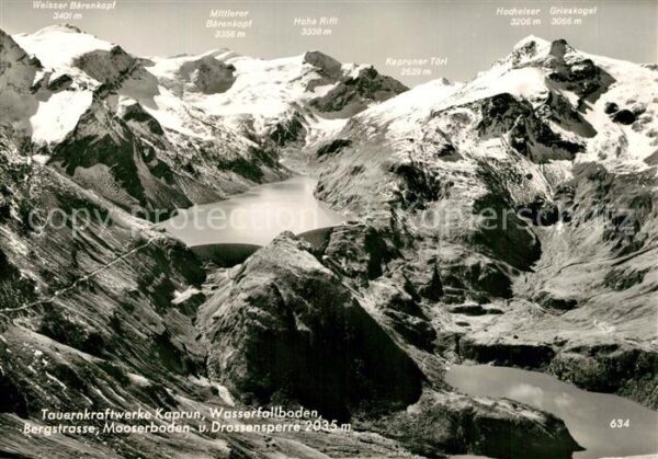 Kaprun Tauernkraftwerke Wasserfallboden Bergst