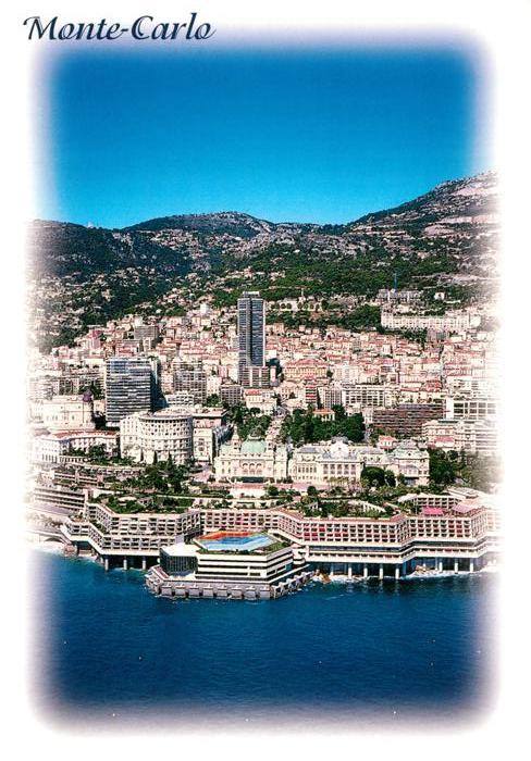 Monte-Carlo Vue aérienne