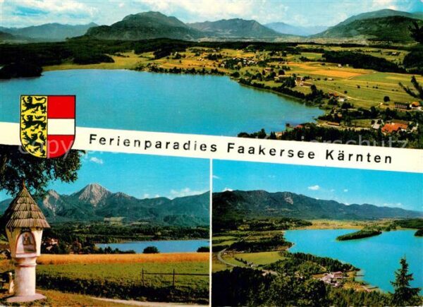 Faak am See Finkenstein Panorama Ferienparadies Faakersee Bilds