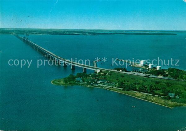 Falster Storstromsbrücke Fliegeraufnahme