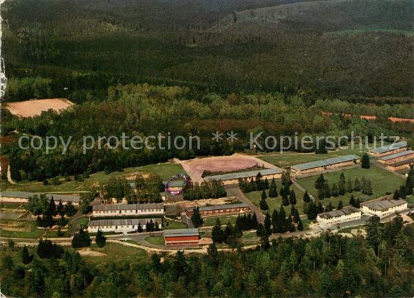 Wegscheide Bad Orb Kinderdorf Fliegeraufnahme