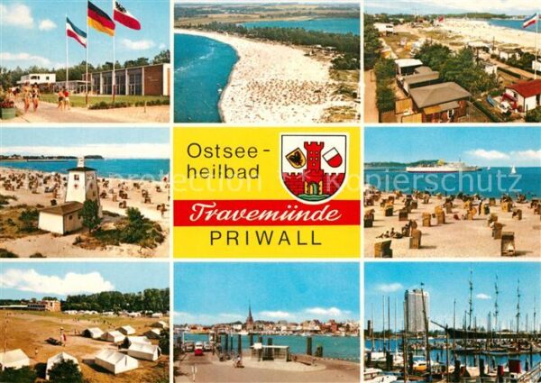 Priwall Travemuende Strand Zeltlager Yachthafen Bungalows P