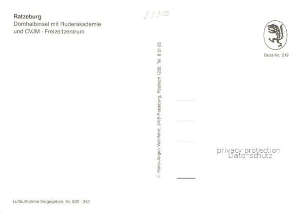 Ratzeburg Domhalbinsel mit Ruderakademie CVJM Fre – Bild 2