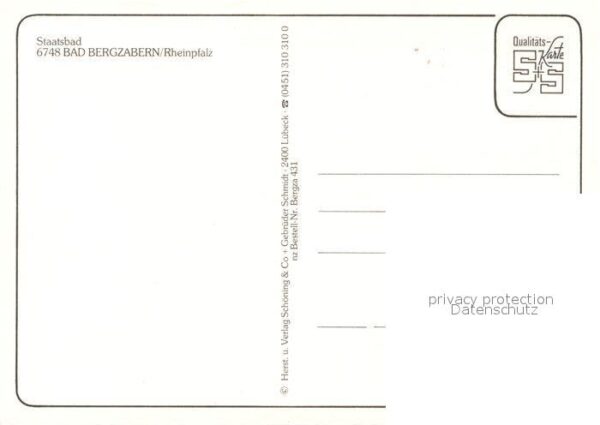 Bad Bergzabern Motive Altstadt Fussgängerzone Schloss – Bild 2