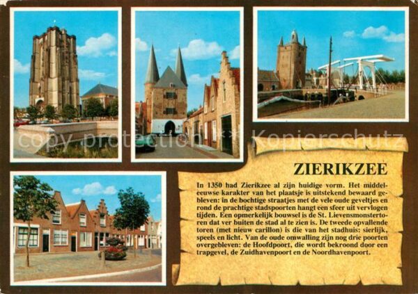 Zierikzee Monster Toren Nobelpoort Zugbrücke Häus